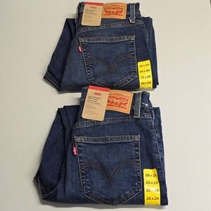 Levi's High Waisted Mom Jeans Women's Size 26x29 Tapered Leg Lot of 2
